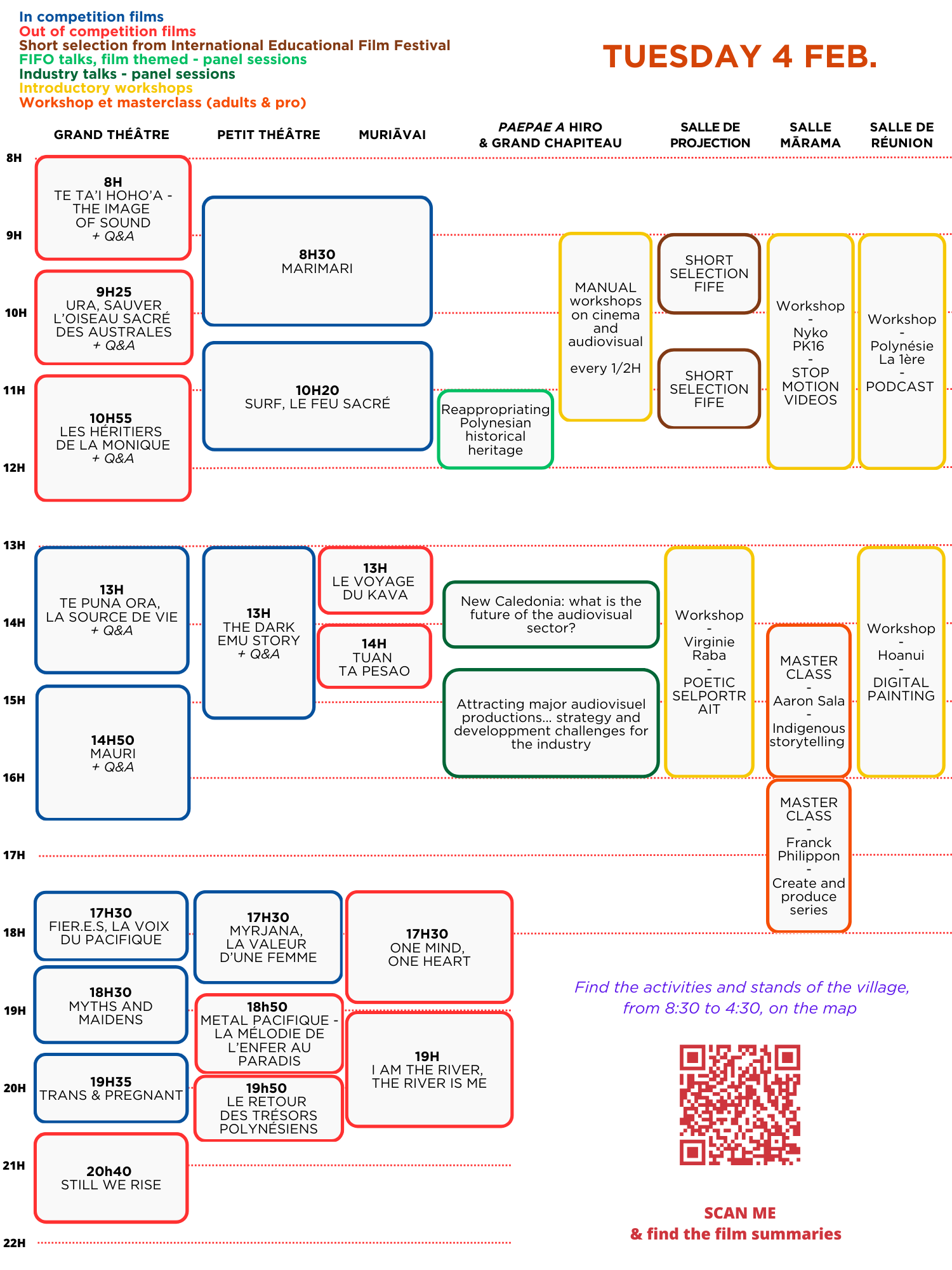 Programme du FIFO 2025