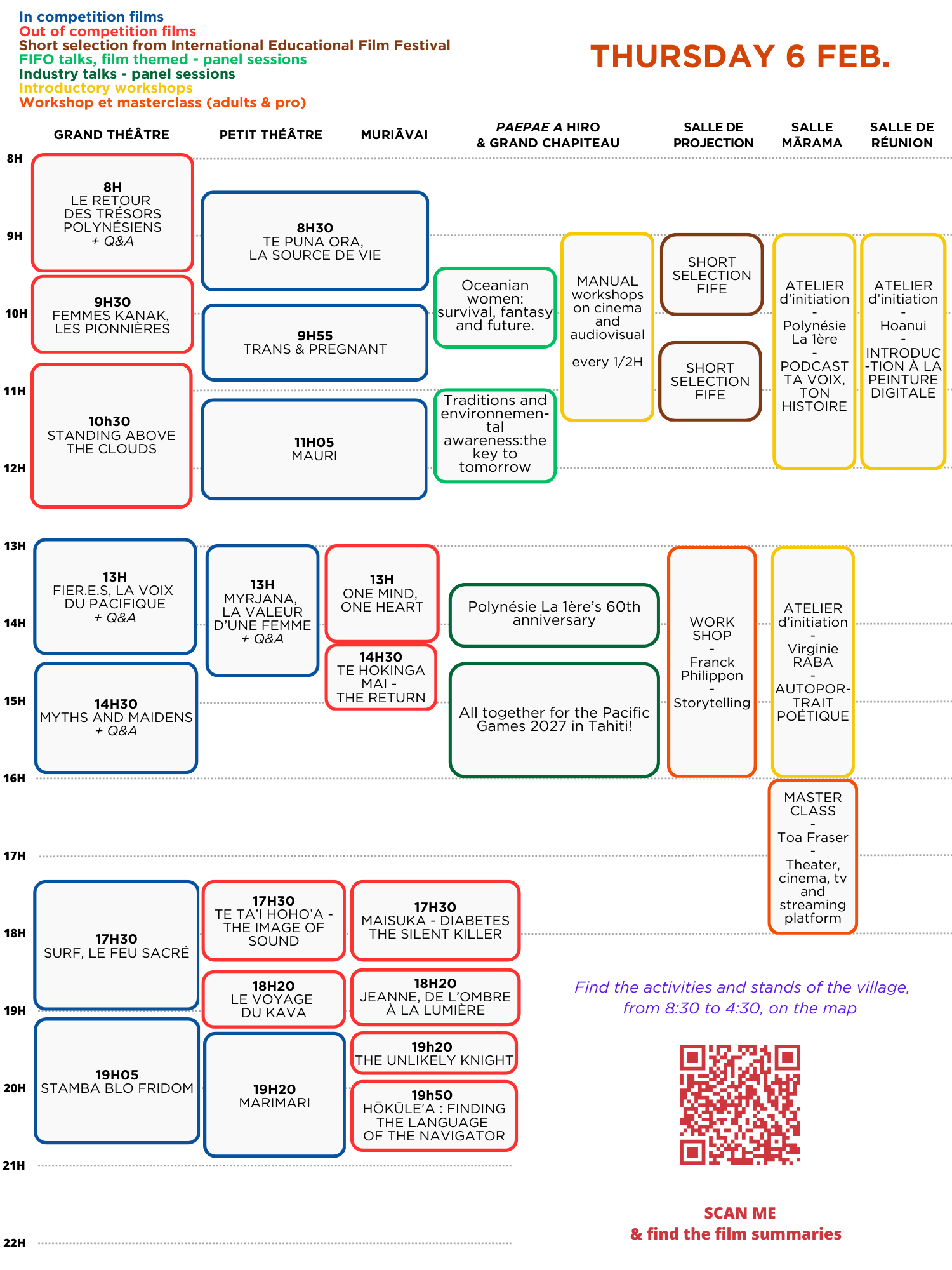 Programme du FIFO 2025